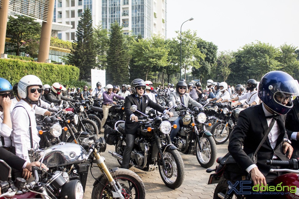 Biker Hà Nội “diện bảnh” diễu hành tại The Distinguished Gentleman's Ride ảnh 16