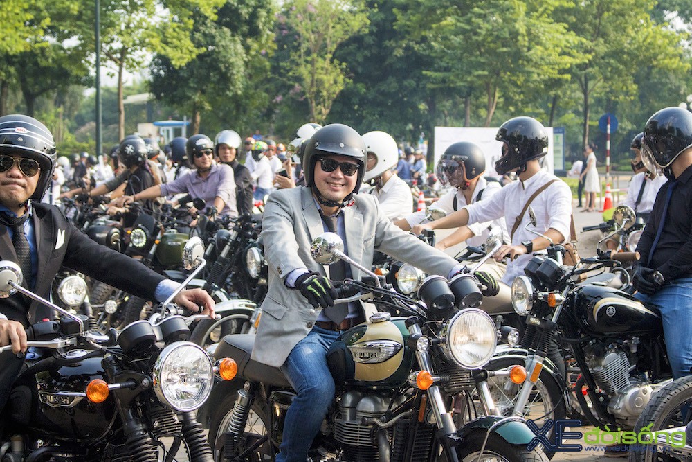 Biker Hà Nội “diện bảnh” diễu hành tại The Distinguished Gentleman's Ride ảnh 6