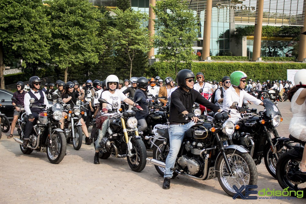 Biker Hà Nội “diện bảnh” diễu hành tại The Distinguished Gentleman's Ride ảnh 7