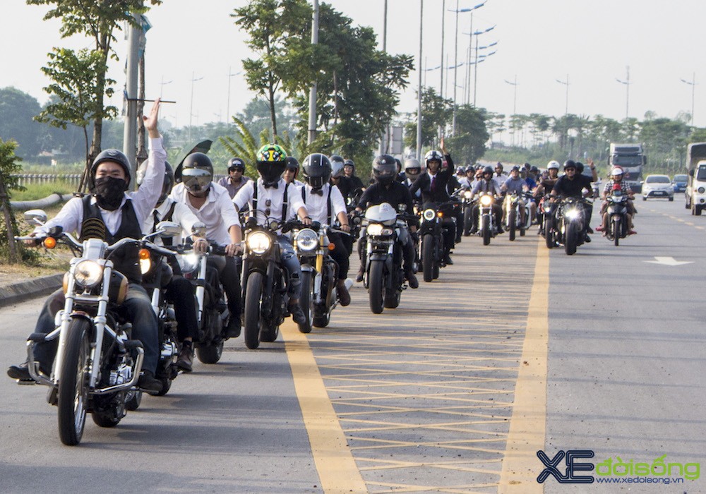 Biker Hà Nội “diện bảnh” diễu hành tại The Distinguished Gentleman's Ride ảnh 9