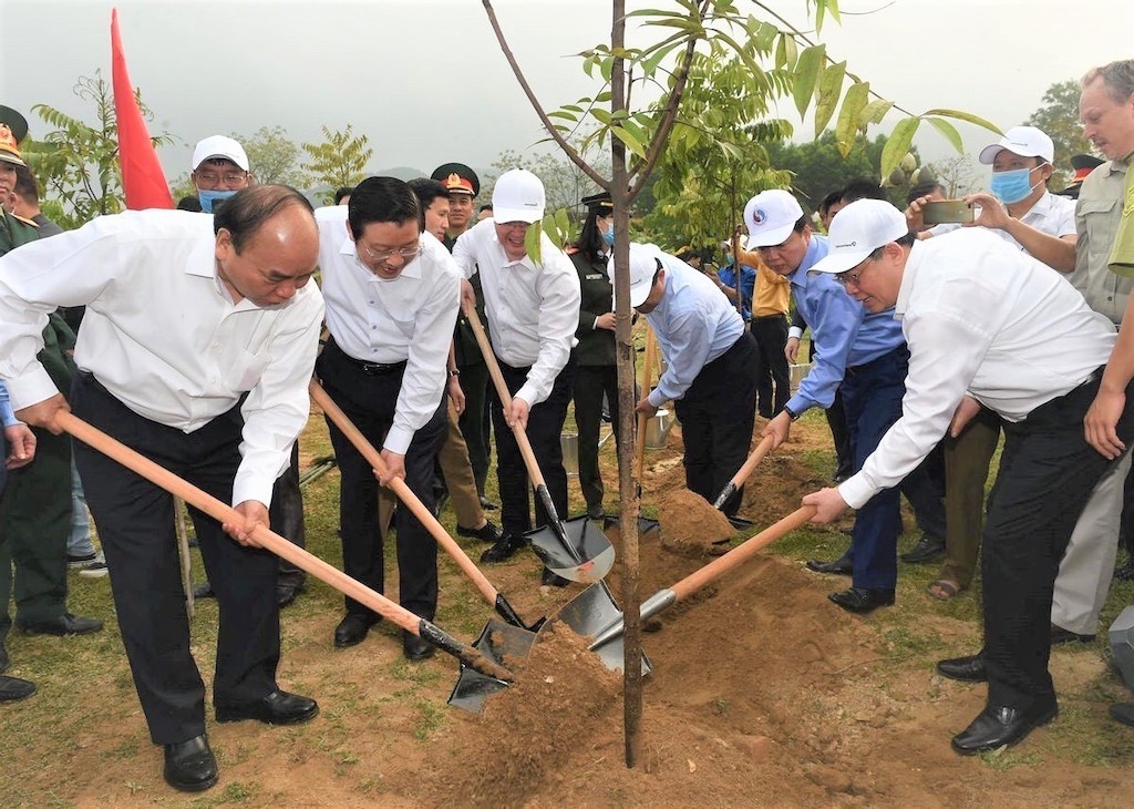 Toyota đồng hành cùng Bộ Tài Nguyên & Môi Trường khởi đầu Tết trồng cây xuân Tân Sửu 2021 ảnh 3