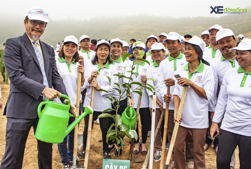 Toyota đồng hành tổ chức Lễ phát động Tết trồng cây 2019 tại Hòa Bình ảnh 5