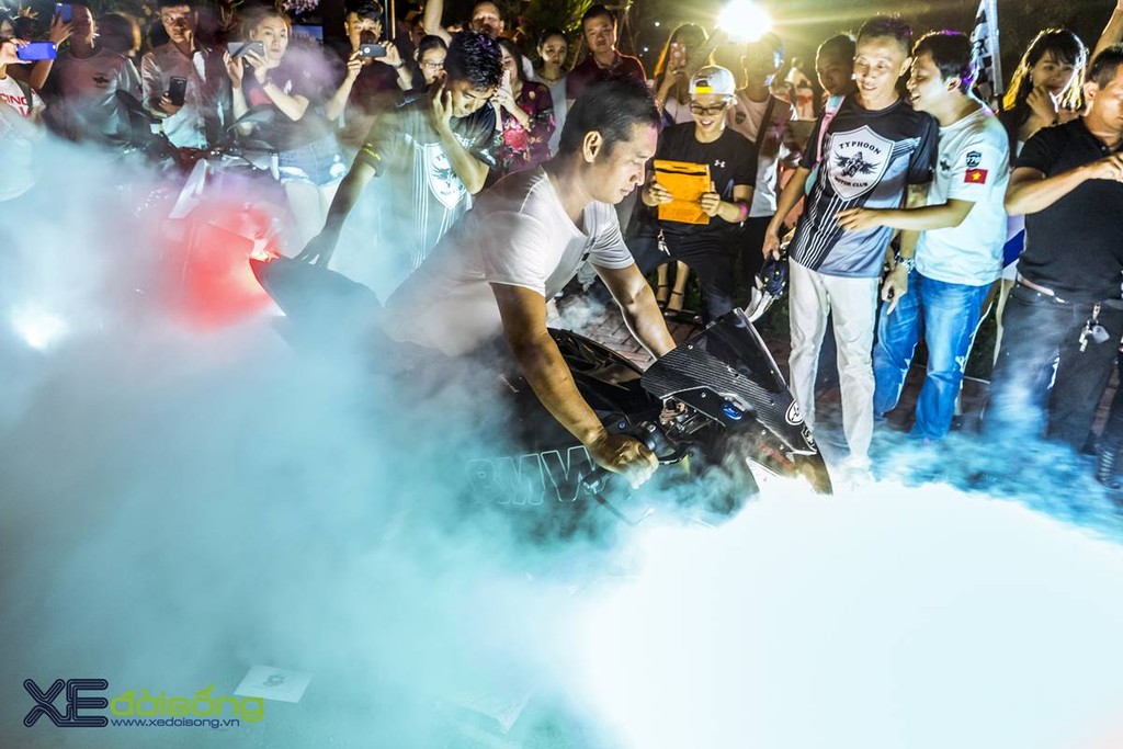 Dàn siêu xe độc mừng sinh nhật CLB môtô Typhoon ở Sài Gòn ảnh 4