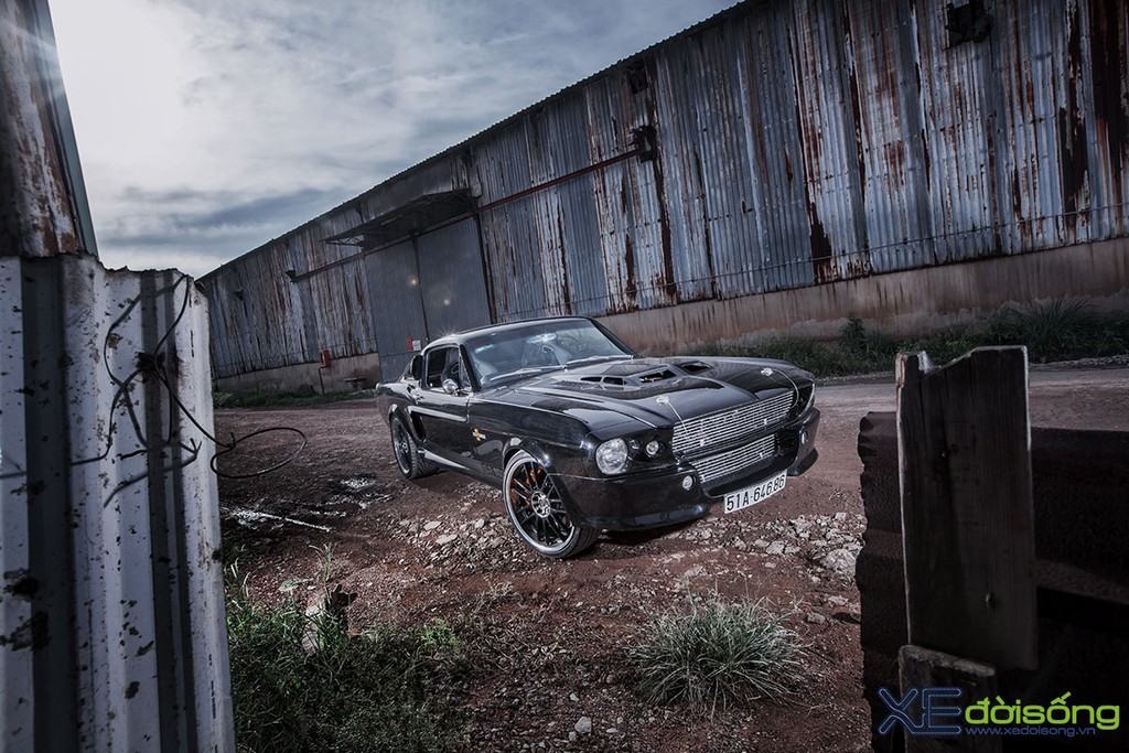 Thợ Việt độ Ford Mustang Shelby GT500 Eleanor: giấc mơ có thật! ảnh 5