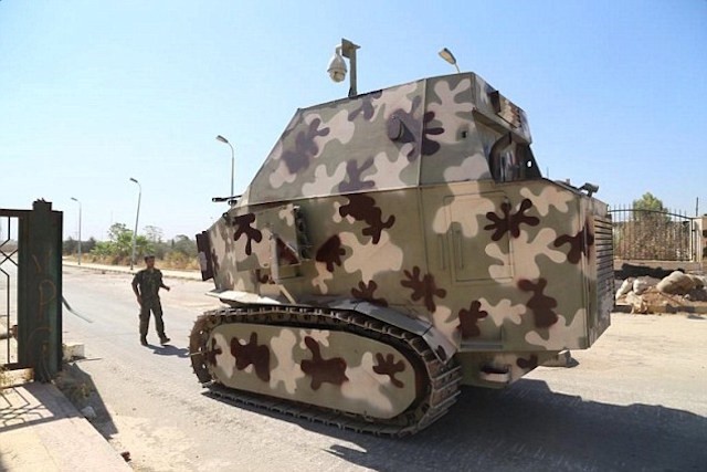 Xem xe bọc thép tự chế siêu dị của ISIS tại Iraq ảnh 4