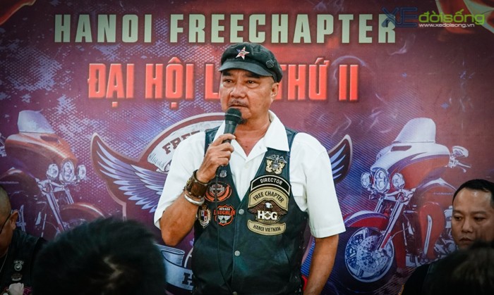 Ông Trần Quang Vinh tái đắc cử Chủ tịch CLB Harley-Davidson Hanoi Free Chapter  ảnh 4