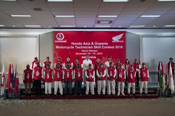 Honda Việt Nam lần đầu đăng cai Hội thi “Kỹ thuật viên giỏi Châu Á Thái Bình Dương”  ảnh 1