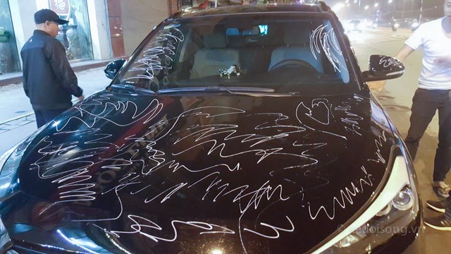 Vụ cô gái vẽ bẩn xe Hyundai Tucson: cái kết “đắng” giá 13 triệu đồng ảnh 2