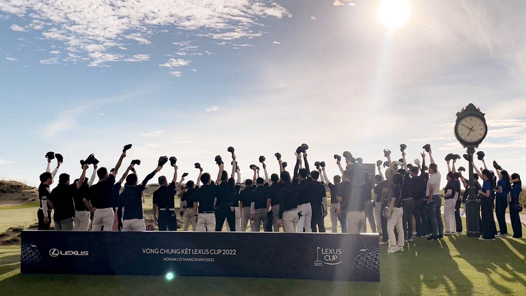 40 golfer tham dự Vòng Chung kết giải golf Lexus Cup 2022 tại Quảng Nam ảnh 4