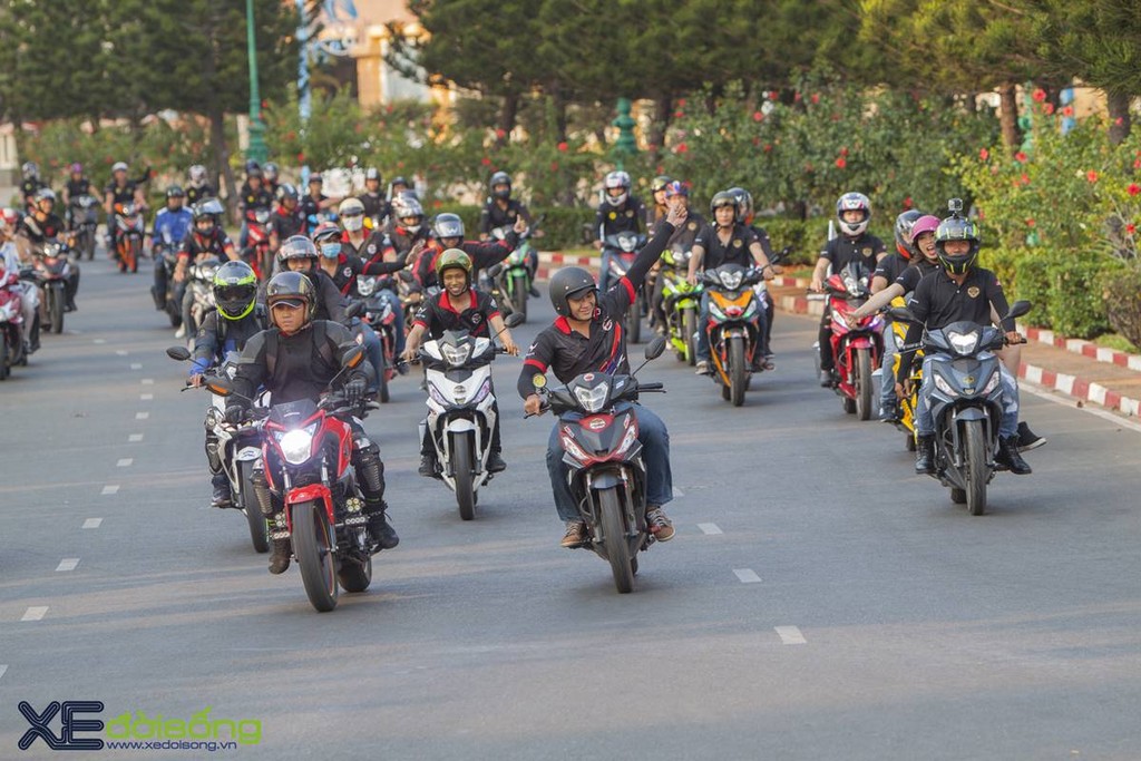 Hàng trăm xe Honda Winner tụ họp ra mắt CLB Winner 150 Vũng Tàu ảnh 4