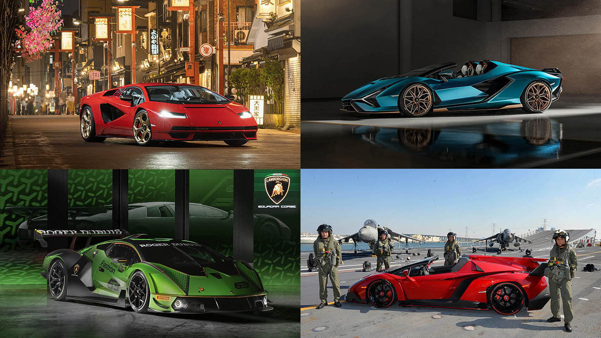 8 mẫu siêu xe đặc biệt nhất dựa trên Lamborghini Aventador