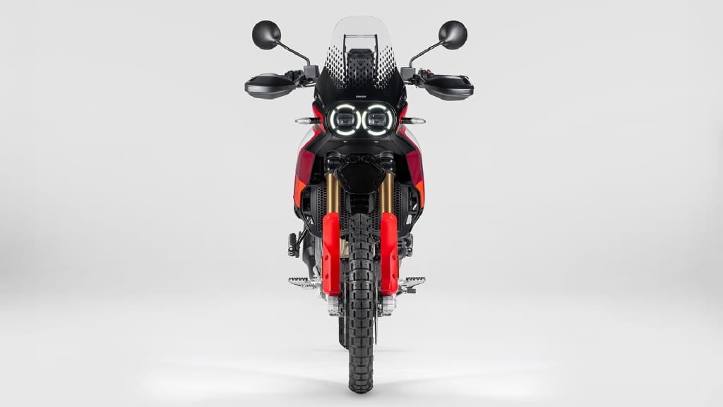 Ducati DesertX Rally nâng cấp toàn bộ "dàn chân", biến thành mẫu xe đua địa hình thực thụ