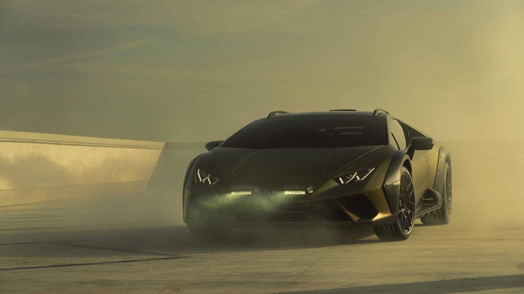 Hình ảnh chính thức siêu xe địa hình Lamborghini Huracan Sterrato đã lộ diện